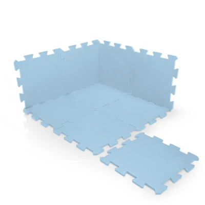 Zopa Pena podložka Puzzle 30x30 cm 9ks Floral Blue