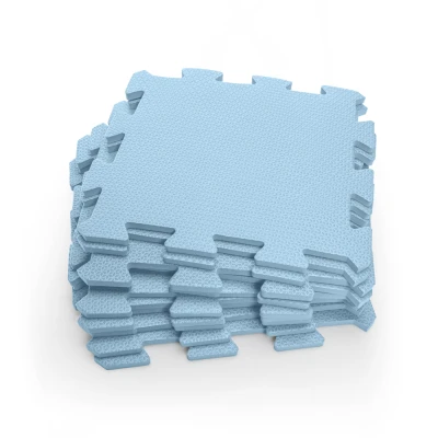 Zopa Pena podložka Puzzle 30x30 cm 9ks Floral Blue