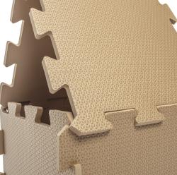 Zopa Pěnová podložka Puzzle 30x30 cm 9ks Hazel Brown
