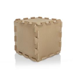 Zopa Pěnová podložka Puzzle 30x30 cm 9ks Hazel Brown