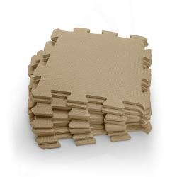 Zopa Pěnová podložka Puzzle 30x30 cm 9ks Hazel Brown