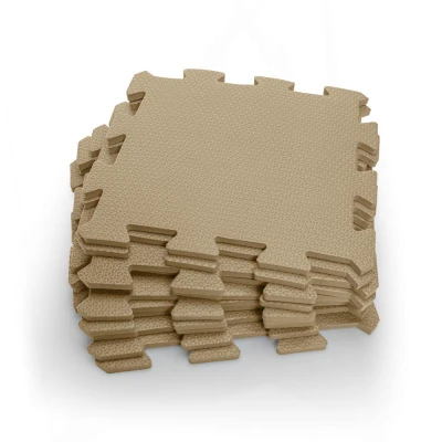 Zopa Penová podložka Puzzle 30x30 cm 9 ks Hazel Brown