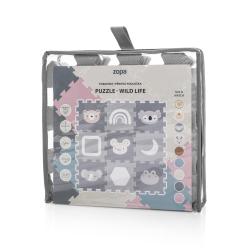 Zopa Pěnová podložka Puzzle 30x30 cm 9ks Wild Life