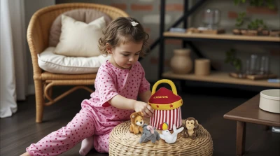 Zopa Plyšový set hraček Circus