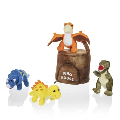 Zopa Plyšový set hraček Dino