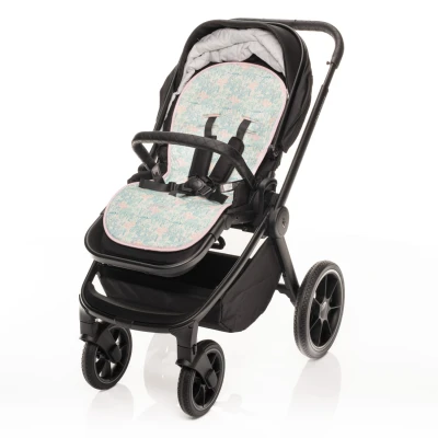 Zopa Podložka do kočárku prodyšná Breeze Jungle Pink