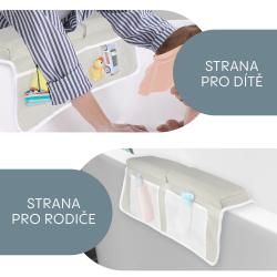 Zopa Podložka loketní na okraj vany Grey
