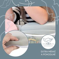 Zopa Podložka loketní na okraj vany Grey