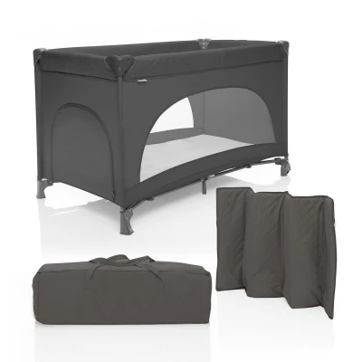 Zopa Postýlka skládací Lely Antracit Grey Zopa Postýlka skládací Lely Antracit Grey