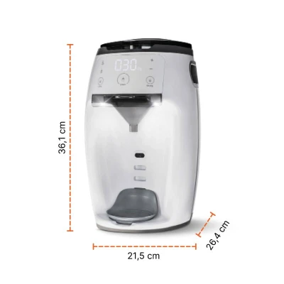Zopa Přístroj na přípravu kojeneckého mléka Babyccino White