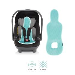 Zopa Prodyšná podložka do autosedačky Breeze sk. 0+ Ice Grey