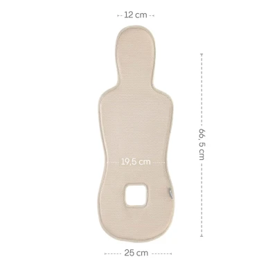 Zopa Prodyšná podložka do autosedačky Breeze sk. 0+ Toffee Brown