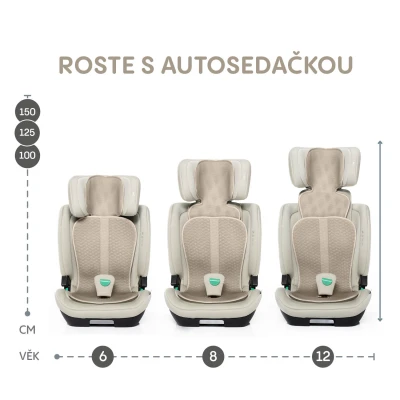 Zopa Prodyšná podložka do autosedačky Breeze sk. 2/3 Boss Grey
