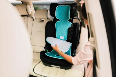 Zopa Prodyšná podložka do autosedačky Breeze sk. 2/3 Ice Grey