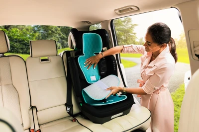 Zopa Prodyšná podložka do autosedačky Breeze sk. 2/3 Ice Grey