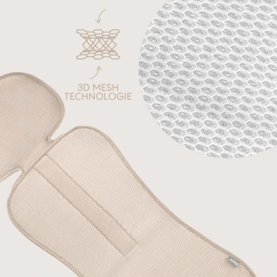 Zopa Prodyšná podložka do autosedačky Breeze sk. 2/3 Toffee Brown