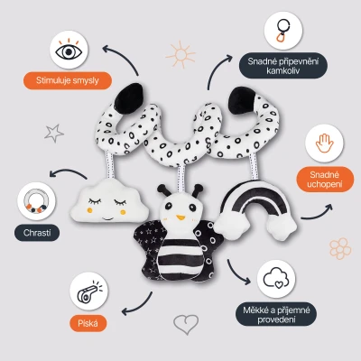 Zopa Senzorická aktivní hrazda Bee