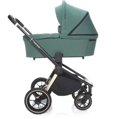 Zopa Set kočárek Move Cross 2 + korba XL + adaptér Antique Green/Gold