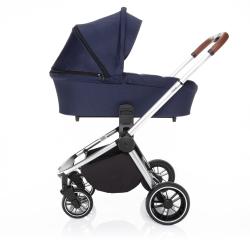 Zopa SET kočárek Move+ korba+adaptéry+autosedačka Sky Blue/Silver