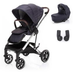 Zopa Set kočárek Quest+ korba+ adaptéry Midnight Navy/Silver Zopa Set kočárek Quest+ korba+ adaptéry Midnight Navy/Silver