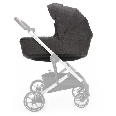 Zopa Set kočárek Quest+ korba+ adaptéry Vulcan Black/Silver