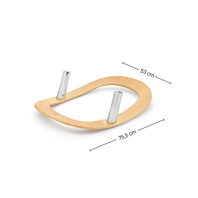 Zopa Set židlička Inspira 2 + novorozenecký set + houpací základna Cookie Beige