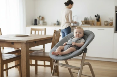 Zopa Set židlička Inspira + novorozenecký set Berry Black