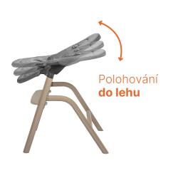 Zopa Set židlička Inspira + novorozenecký set Cookie Beige