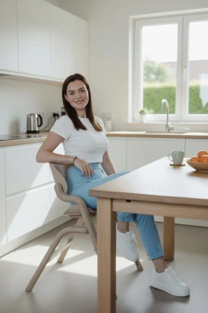 Zopa Set židlička Inspira + novorozenecký set + houpací základna Berry Black