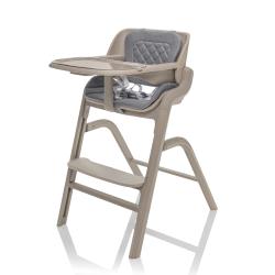 Zopa Set židlička Inspira + novorozenecký set + houpací základna Cookie Beige