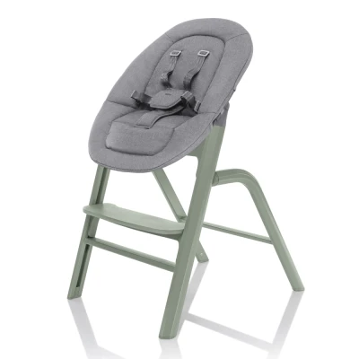 Zopa Set židlička Inspira + novorozenecký set + houpací základna Pistacio Green
