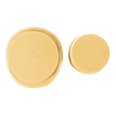 Zopa Silikonová dětská jídelní sada Mustard Yellow