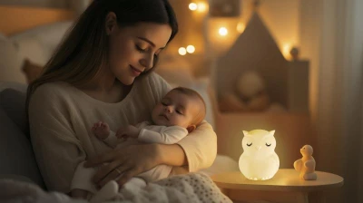 Zopa Silikonová LED noční lampička s hudbou Rabbit