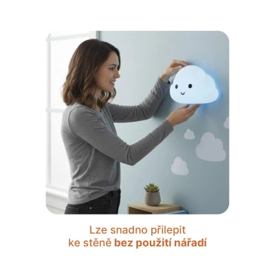 Zopa Silikonové nástěnné noční světlo Owl