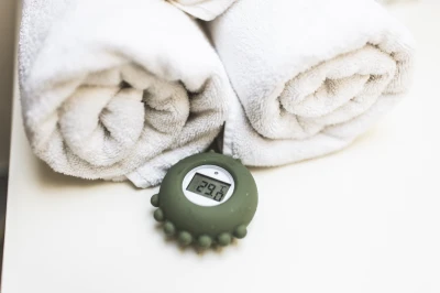 Zopa Silikonový digitální teploměr 2v1 Forest Green