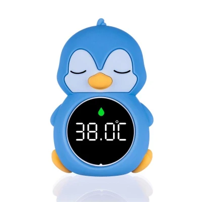 Zopa Silikonový digitální teploměr 3v1 Penguin