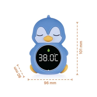 Zopa Silikonový digitální teploměr 3v1 Penguin
