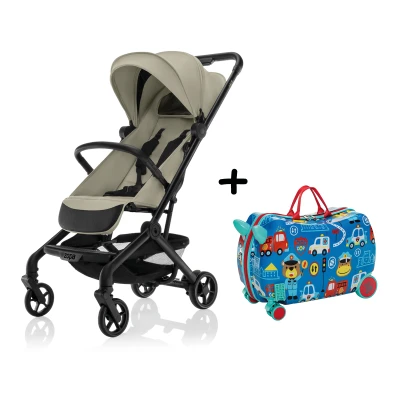 Zopa Sportovní kočárek Jet + kufřík Pack&Ride Boss Grey