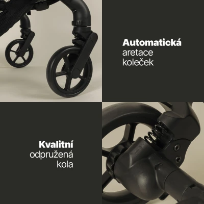Zopa Sportovní kočárek Jet + kufřík Pack&Ride Boss Grey