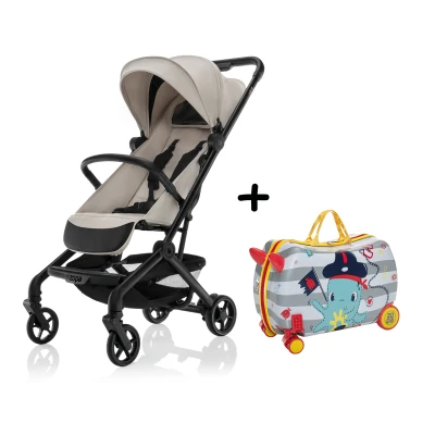 Zopa Sportovní kočárek Jet + kufřík PackRide ZDARMA Ivory Beige Zopa Sportovní kočárek Jet + kufřík PackRide ZDARMA Ivory Beige