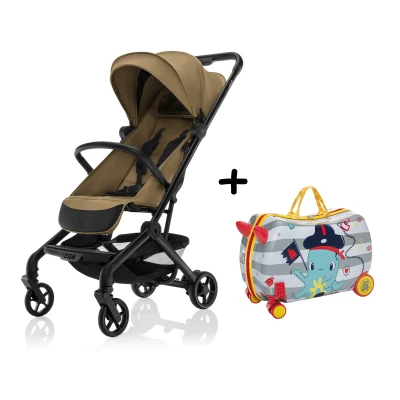 Zopa Sportovní kočárek Jet + kufřík PackRide ZDARMA Latte Beige Zopa Sportovní kočárek Jet + kufřík PackRide ZDARMA Latte Beige