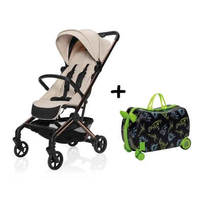 Zopa Sportovní kočárek Jet + kufřík PackRide ZDARMA Quartz Beige Zopa Sportovní kočárek Jet + kufřík PackRide ZDARMA Quartz Beige