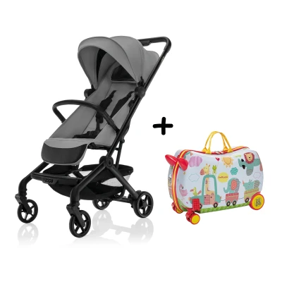 Zopa Sportovní kočárek Jet + kufřík PackRide ZDARMA Shade Grey Zopa Sportovní kočárek Jet + kufřík PackRide ZDARMA Shade Grey