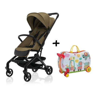 Zopa Sportovní kočárek Jet + kufřík PackRide ZDARMA Toffee Brown Zopa Sportovní kočárek Jet + kufřík PackRide ZDARMA Toffee Brown