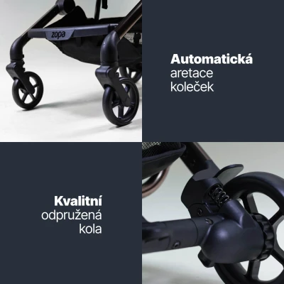 Zopa Sportovní kočárek Jet Quartz Black