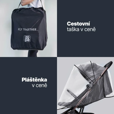 Zopa Sportovní kočárek Jet Quartz Black