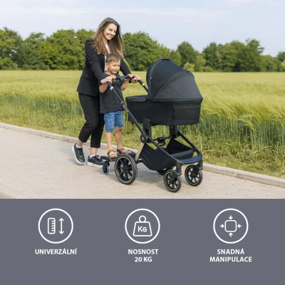Zopa Stupátko ke kočárku Segboard 2 Black
