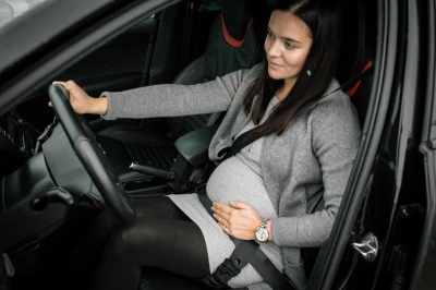 Zopa Těhotenský pás do auta Mummy Belt Black