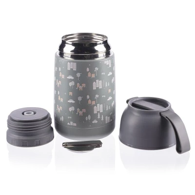 Zopa Termoska na jídlo se silikonovým držákem 620 ml City
