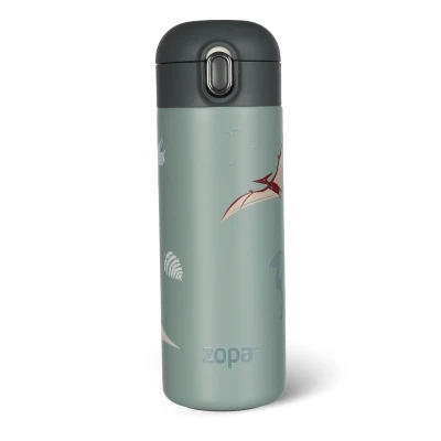 Zopa Termoska na tekutiny s brčkem 400 ml Dino